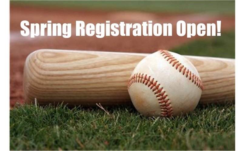 2023 Spring Baseball Registration